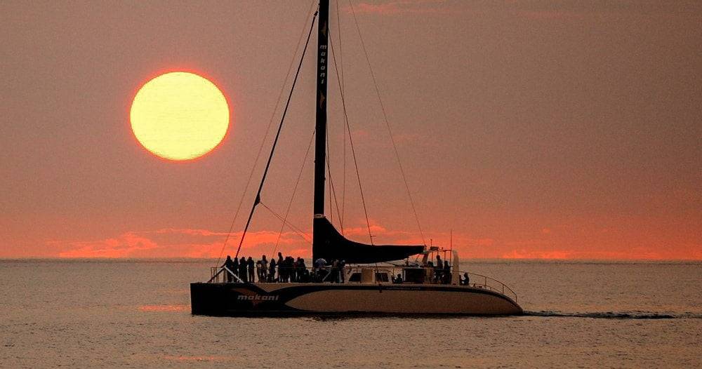 sunset catamaran cruise Costa Rica travel experiences