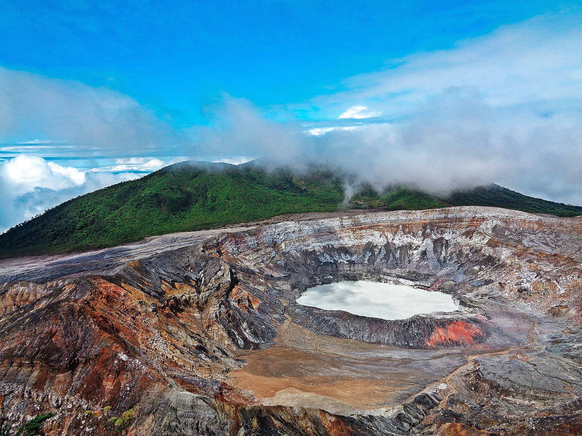 Poas Volcano Central Valley Costa Rica