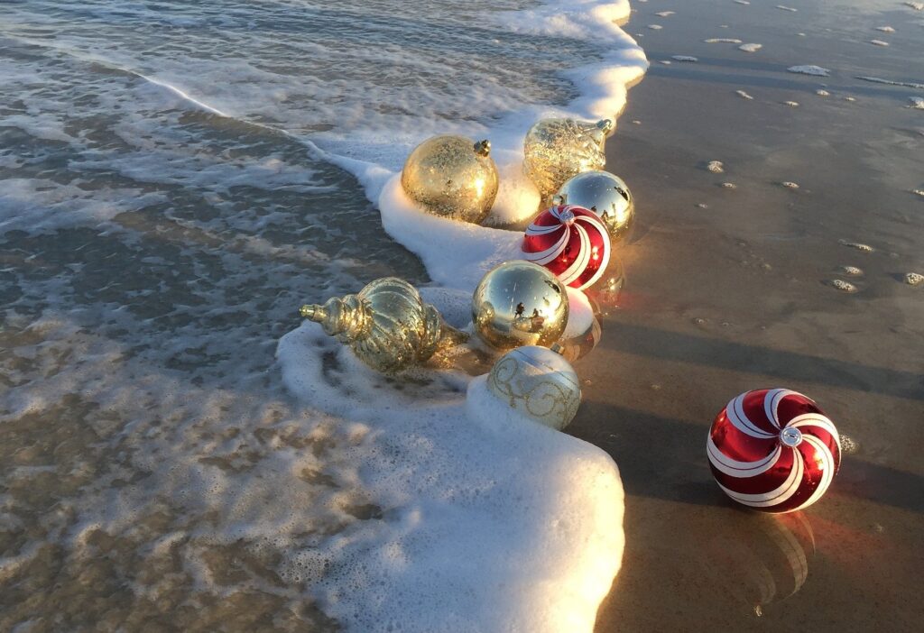 Christmas at the beach
