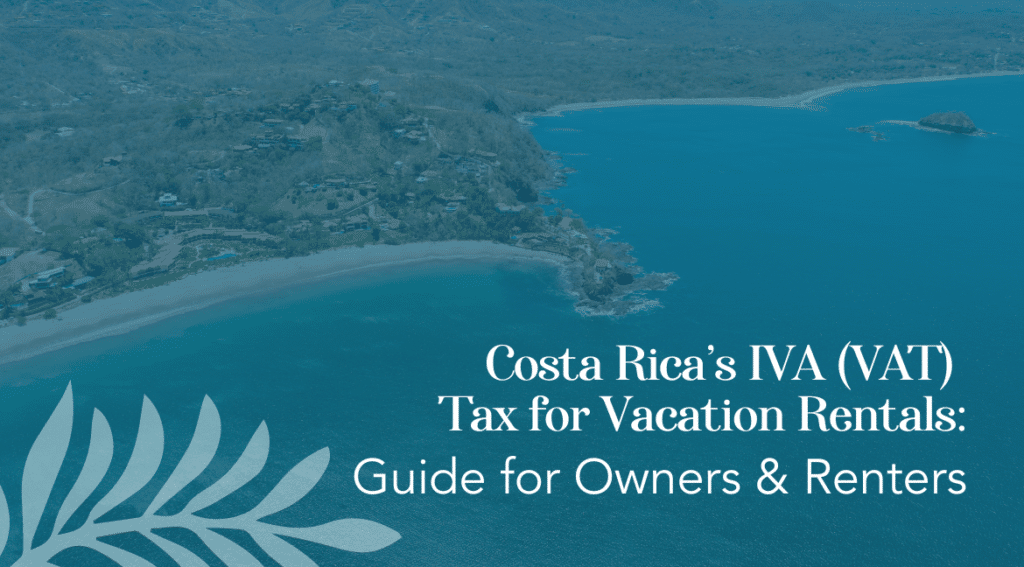 Title Costa Rica IVA tax for vacation rentals