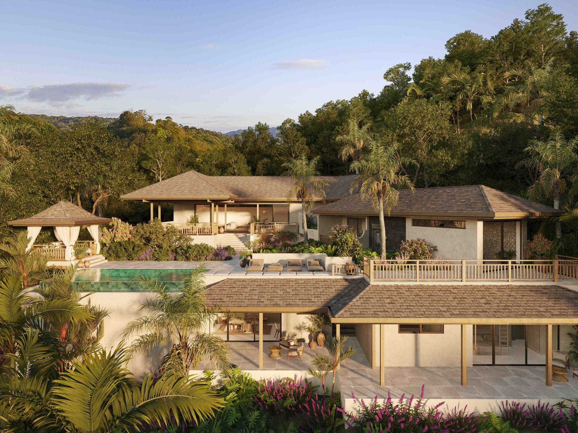 Casa Wayan – Luxury Ocean-View Home (Customizable) in Tamarindo’s Most Exclusive Gated Community!