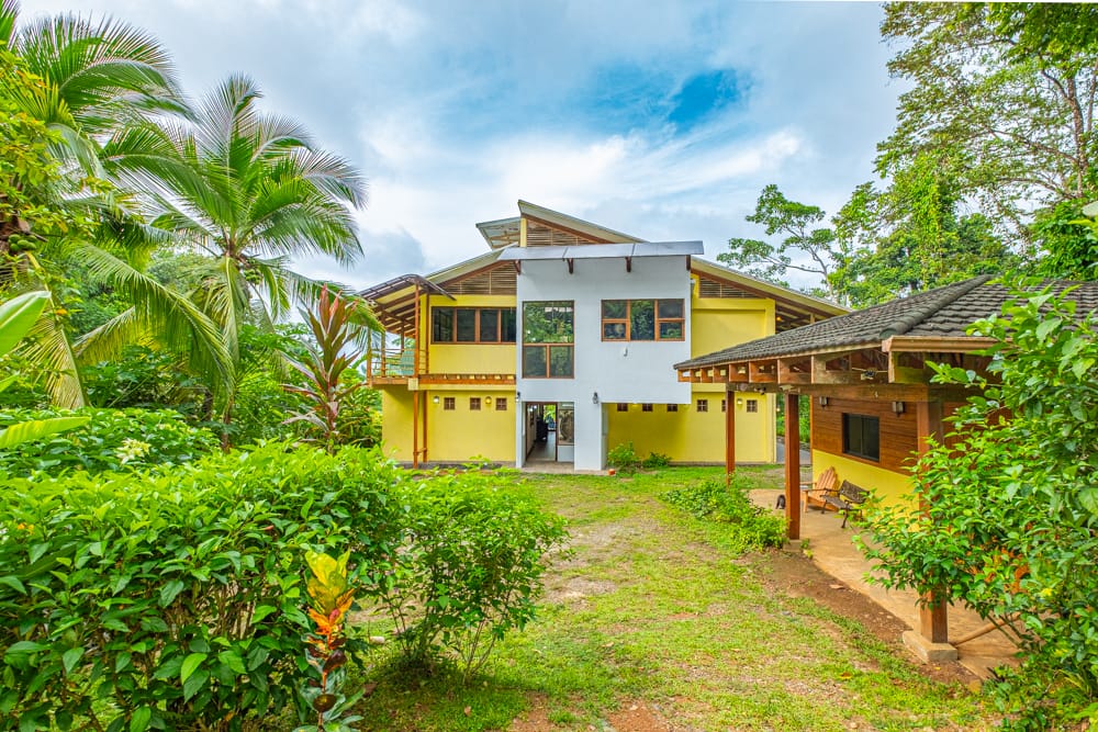 Casa Amarilla, a Jungle- and Ocean-View Main Home + Potential Rental Unit + Storage Unit
